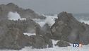 Vento, pioggia e neve Week-end d'inverno