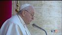 Papa: Dio illumini chi può far tacere le armi