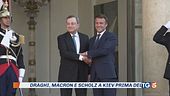 Draghi, Macron e Scholz prima del G7 in Ucraina