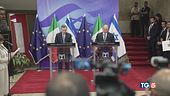 Draghi in Israele Cerchiamo la pace