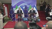 Draghi in Israele Cerchiamo la pace