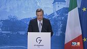 Draghi: "Sanzioni fondamentali" .Nato, un vertice storico