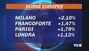 Il Pil oltre le attese e la Borsa festeggia