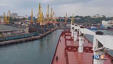 Grano dall'Ucraina, partita la prima nave