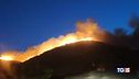 Pantelleria in fiamme tra nubifragi e caldo