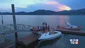 Scontro sul lago: 9 feriti, 4 bambini