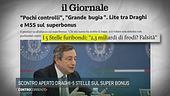 Scontro aperto Draghi - 5 Stelle sul super bonus
