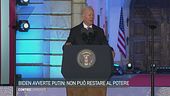 Biden avverte Putin: non può restare al potere