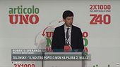 Zelensky: "Il nostro popolo non ha paura di nulla"
