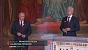Putin in prima fila alla messa di Pasqua