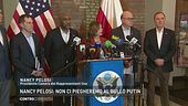 Nancy Pelosi: "Non ci piegheremo al bullo Putin"