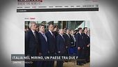 Italia nel mirino, un paese tra due fuochi