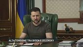 Alta e tensione tra Biden e Zelensky
