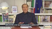 Berlusconi: stop all'immigrazione clandestina
