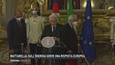Mattarella: "Sull'energia serve una risposta europea"