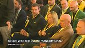 Meloni vede Berlusconi: "Sono ottimista"