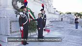 Giorgia Meloni al lavoro sui primi provvedimenti
