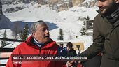 Natale a Cortina con l'agenda di Giorgia Meloni