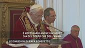 Le dimissioni di Papa Benedetto XVI