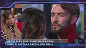 GF Vip Alez Belli fuori dalla casa