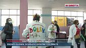 Palermo, clown per i vaccini ai bambini