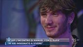 Gf Vip, l'incontro di Manuel con il papà