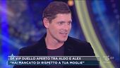 Gf Vip, duello tra Aldo e Alex