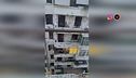Grandi stormi di uccelli nei cieli di Roma