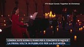 Londra, Kate suona il piano per il concerto di Natale
