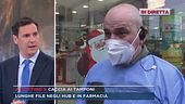 Caccia ai tamponi - Lunghe file negli hub e in farmacia