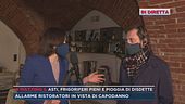 Asti, frigoriferi pieni e pioggia di disdette
