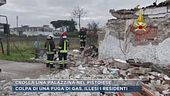 Crolla una palazzina nel pistoiese