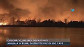Colorado, incendi devastanti