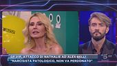 Gf vip, attacco di Nathalie ad Alex Belli