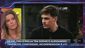 Gf vip, tira e molla tra Sophie e Alessandro