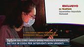 No vax in coda per interventi non urgenti