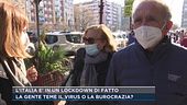 L'Italia è in un lockdown di fatto