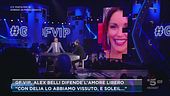 GF VIP, Alex Belli difende l'amore libero