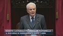 Dignità, la parola più usata da Mattarella