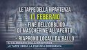 Il calendario della ripartenza