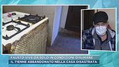 Fausto vive da solo in condizioni disumane
