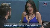 Gf Vip, Delia e il chiarimento con Alex