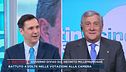 In diretta Antonio Tajani, vicepresidente di Forza Italia