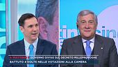 In diretta Antonio Tajani, vicepresidente di Forza Italia