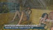 GF Vip, Soleil affronta Alex in lacrime