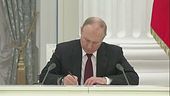Ucraina, Putin firma l'indipendenza del Donbass