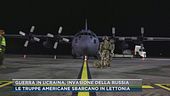 Le truppe americane sbarcano in Lettonia
