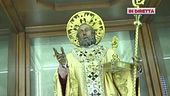 A Mattino 5 nella basilica di San Nicola a Bari