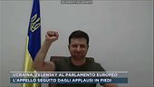 Ucraina, Zelensky al Parlamento europeo
