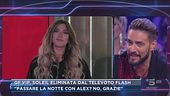 GF Vip, Soleil eliminata dal televoto flash